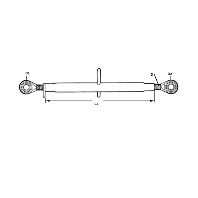 Łącznik centralny górny centralka M36X3 kat.2-2